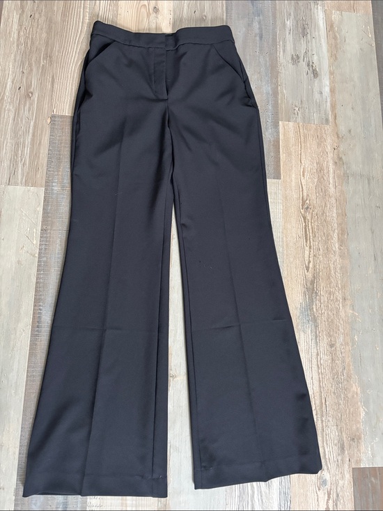 Express Pants - Express Black Wide-Leg Dress Pants